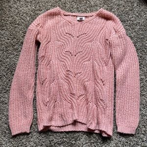 Pink sweater